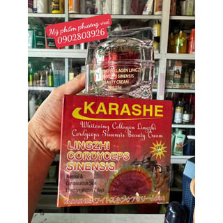 Kem karashe collagen linh chi đông trùng hạ thảo 9 in 1 cao cấp chính hãng 25 g