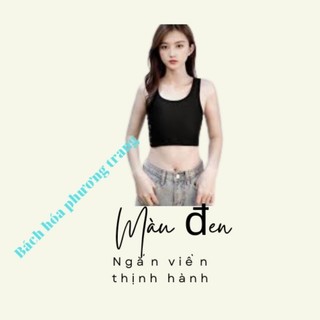 [ Hỏa Tốc ]Áo Nịt tomboy- Ngắn Có Viền [ Bản Nịt Gen Cứng Bó Trước Ngực ]