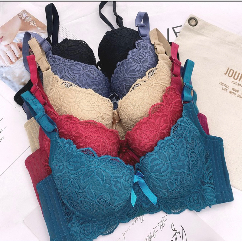 Áo Thái #bigsize có gọng, mút mỏng ren Thái trẻ đẹp cup C