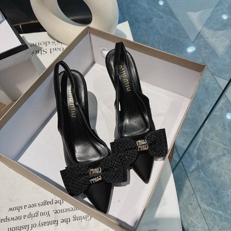 GIÀY GÓT NƠ MIUMIU XINH CỰC 😍