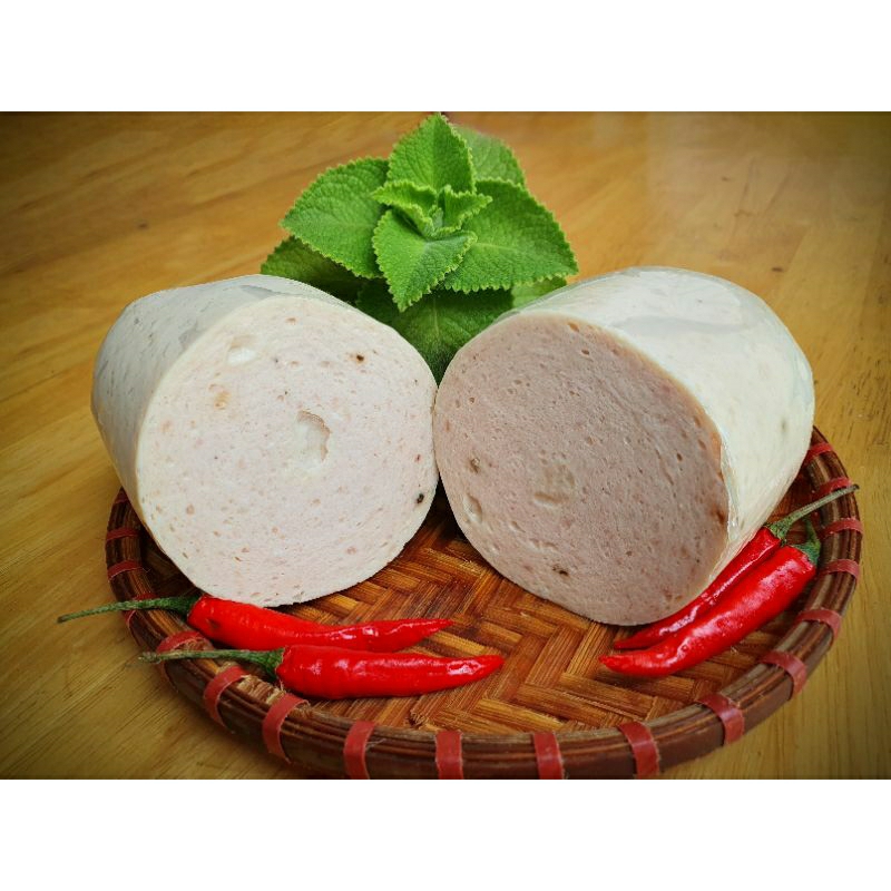 chả lụa cá basa loại 1. gói 500g