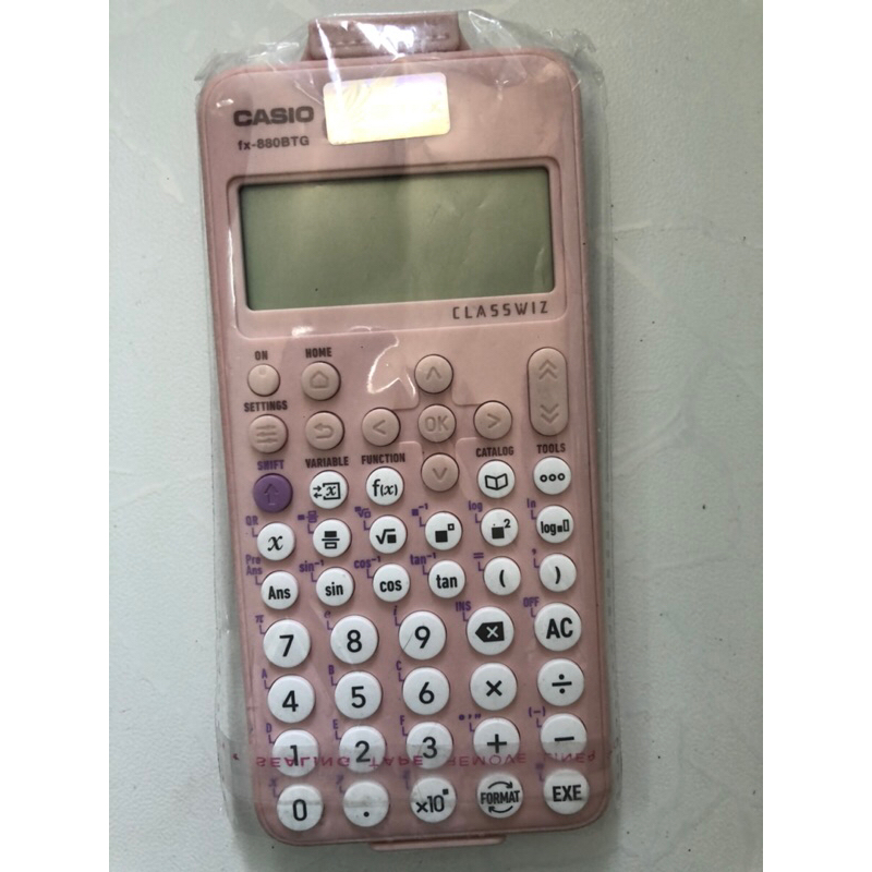 Máy Tính Casio FX 880 BTG cũ chính hãng, máy tính Casio 880BTG cũ chính hãng, máy tính Casio 880BTG đã qua sử dụng