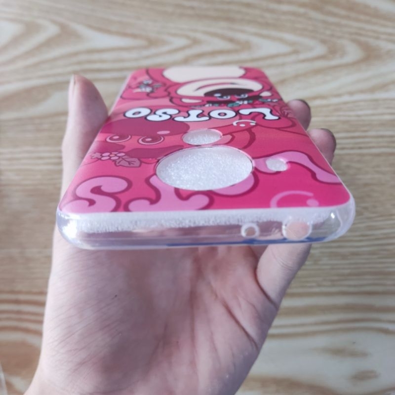 Ốp lưng nam Nokia 5.4 dẻo lưng in hình gấu dâu