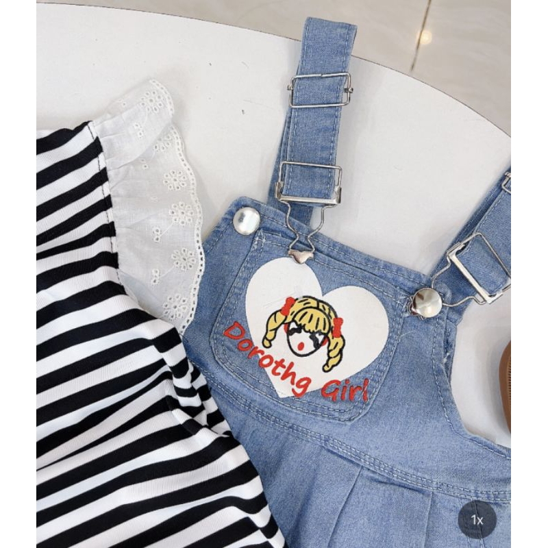 Sét yếm bé gái 9_22kg