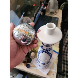 Vo chai ruou sứ Azul Mexico