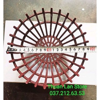 Chậu nhựa giả gỗ bí f20