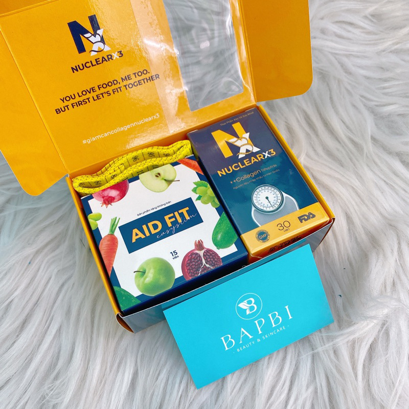 Viên Uống Giảm Cân Nuclearx3 Giảm Cân Nuclearx3 Collagen Đẹp Da