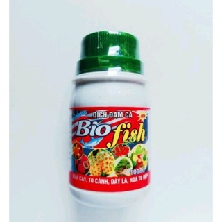 Dịch cá, đạm cá bio - fish phân bón lá giúp mập thân, to cành, dày lá 100ml