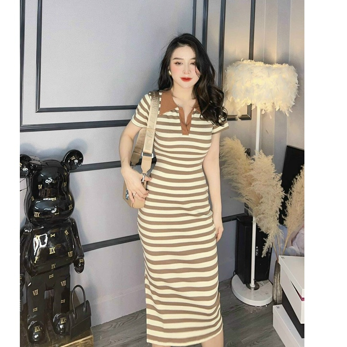 Đầm Váy Body Sang Chảnh Đầm Dự Tiệc Chất Thun Mã KH032