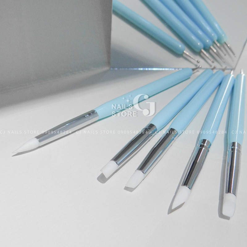 Bộ dụng cụ 2 đầu dùng để miết đất set và chấm bi