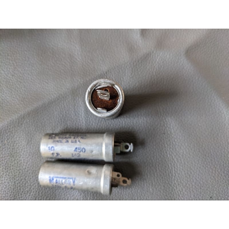 Tụ Mallory Cổ 10uf 450v USA NOS