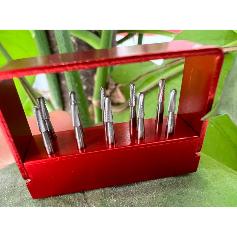 Thanh lý mũi cắt mão răng sứ kim loại, răng full sứ, mão thép. mũi khoan cắt cầu răng lắp vào tay khoan nhanh