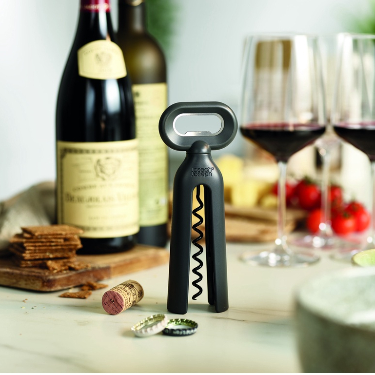 Dụng cụ khui rượu đa năng Joseph Joseph Duo 3-in-1 Corkscrew - 002829