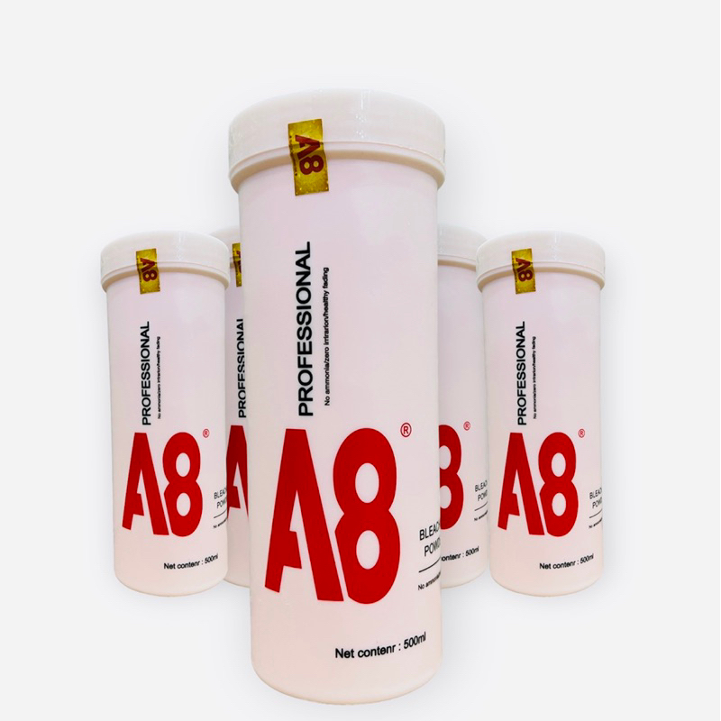 Bột Tẩy Tóc colagen A8 Dạng Hộp | Tẩy Êm Không Xót - Không Xơ Tóc - Lên Tông Nhanh