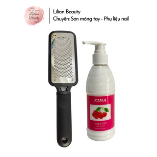 BỘ SẢN PHẨM CÂY CHÀ GÓT CHÂN + KEM LÀM MỀM DA (SHANYA/XINA)