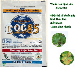 Thuốc phòng trừ nấm bệnh coc85,gói 20gam