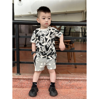 Bộ Short thể thao mix cao cấp bé trai