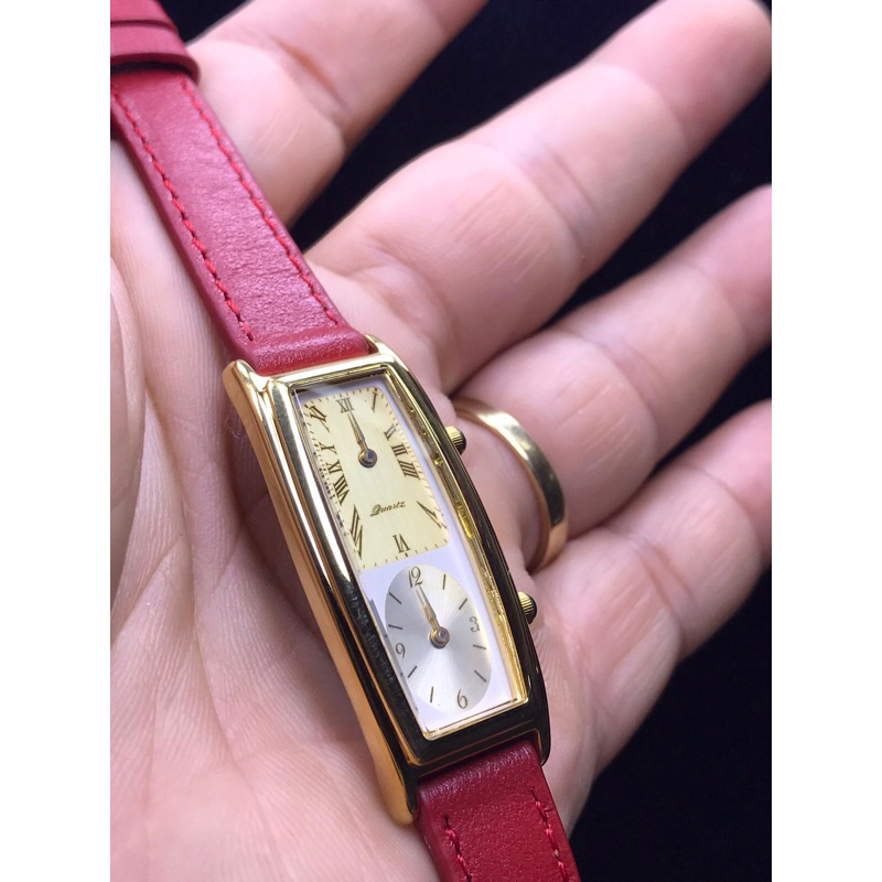 💕Đồng hồ Si Nữ 2 máy hiệu Noevir, Nhật🎌