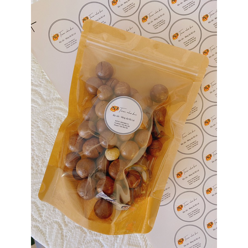 Hạt Macca nứt vỏ | 300-500gr | Đặc Sản Đà Lạt