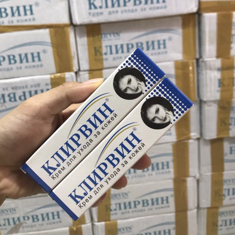 Kem Sẹo Klirvin Nga 25g hỗ trợ trị sẹo mờ thâm, rạn da