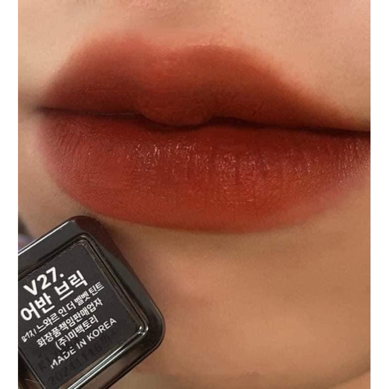 Son merzy vỏ đen kem lì