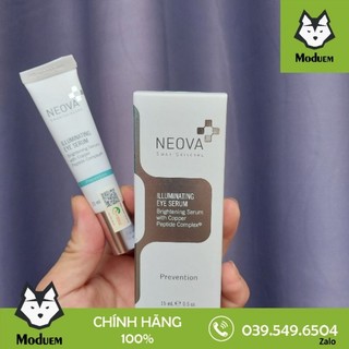 Neova illuminating eye serum, serum giảm bọng mắt, quầng thâm mắt và làm sáng da 15ml