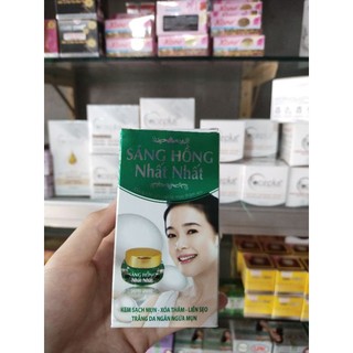 Kem sáng hồng nhất nhất màu xanh lá cây