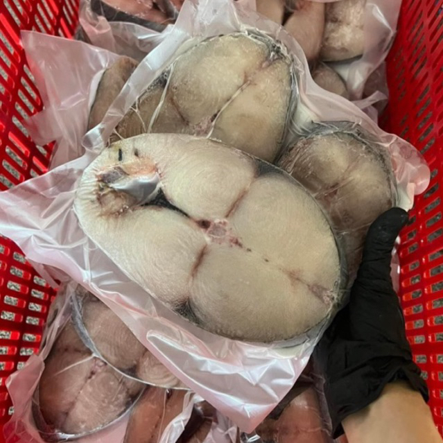 cá thu 3 khúc khay 1kg❤️Tmart- Thực phẩm sạch