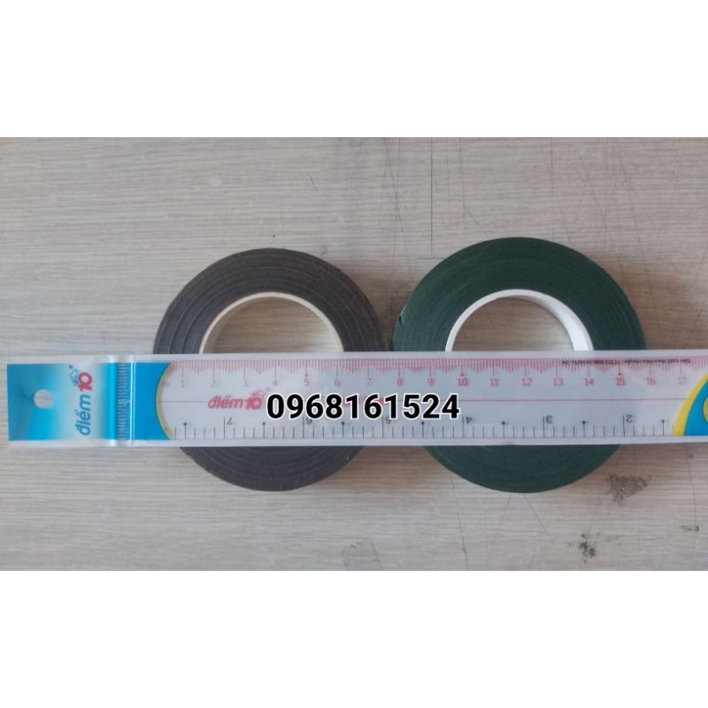 BĂNG KEO XANH QUẤN THÂN HOA - SÁP QUẤN CÀNH CÓ KEO SẴN