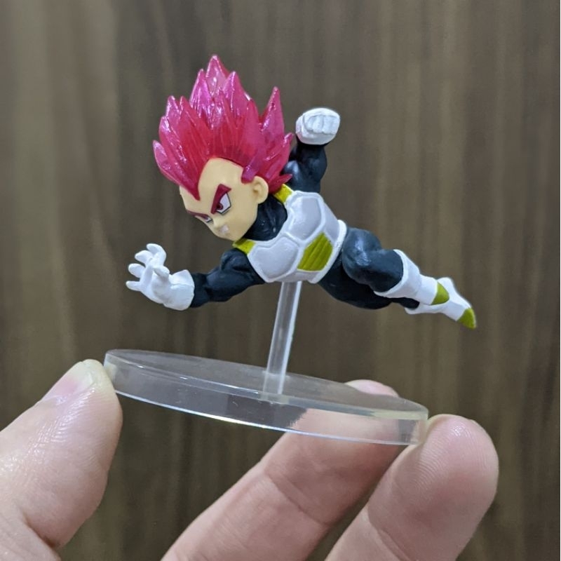 Mô hình Super Saiyan God Rose Vegeta Chibi Bandai mới chính hãng Dragonball