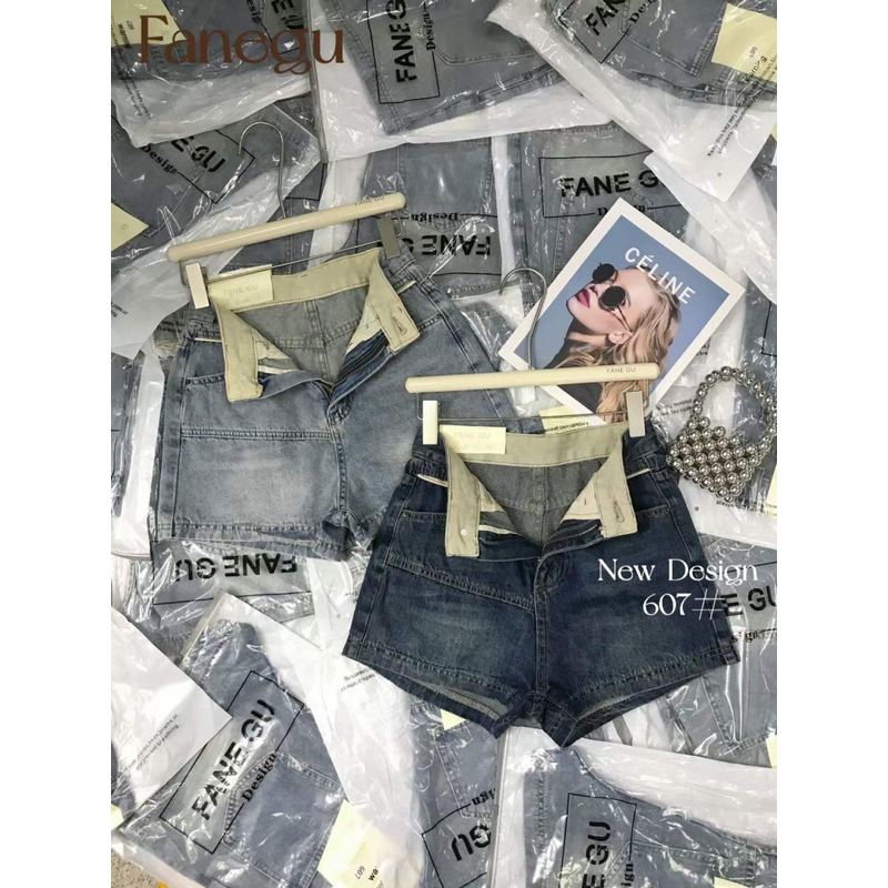 Quần Short JEANS nữ siêu hot mẫu mới 2023 hàng QC loại 1 ảnh thật - hàng có sẵn