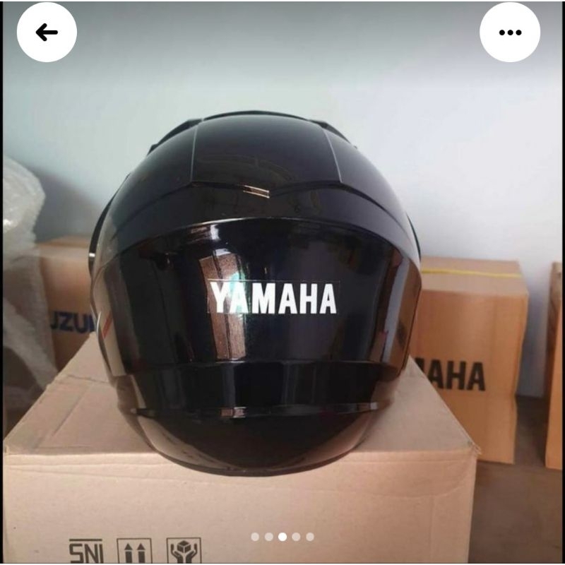 Nón yamaha 3/4 hàng Nhập Khẩu Theo Xe. Indonesia sản xuất. Nón đẹp ko  trầy xước.