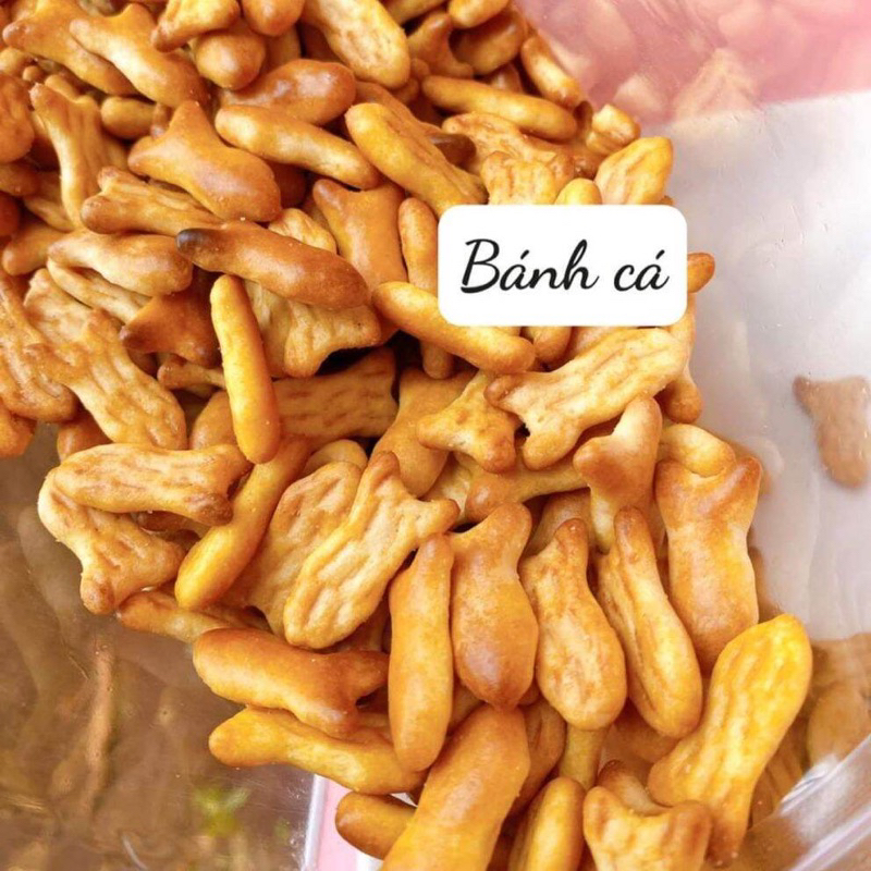 🎁FREE SHIP🎁 500G Bánh Quy Cá Mặn Bơ Sữa, Bánh Cá Mặn, Đồ Ăn Vặt