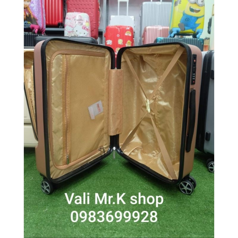 Vali doanh nhân cao cấp size 20,size xách tay có ngăn riêng đựng laptop