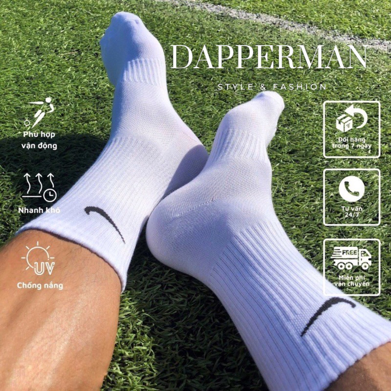 Vớ nam Nai kì hot trend thoáng mồ hôi kháng khuẩn DAPPERMAN