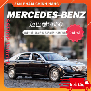 Mô hình xe ô tô mercedes-benz maybach s650 tỉ lệ 1:32
