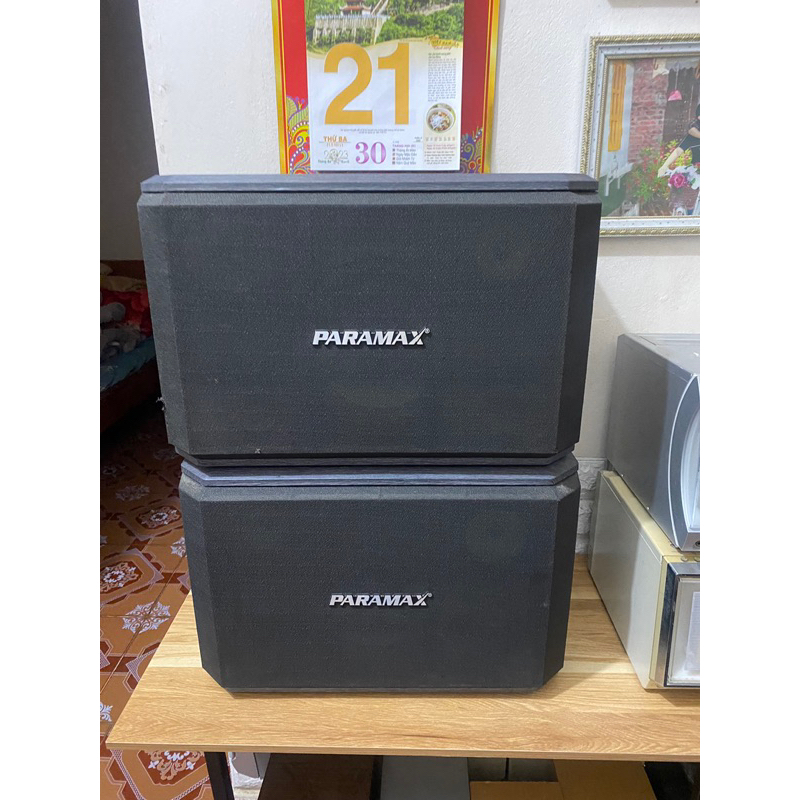 Thanh lý đôi LOA PARAMAX P-309 cũ dùng tốt - hay - hàng việt karaoke ngon