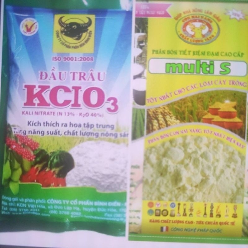 phân bón 1 kg ka ba, 0,5 kg s