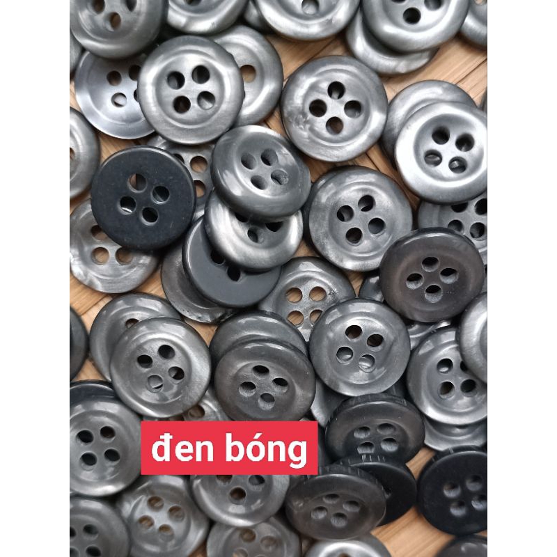 Gói 20 gam nút sơ mi size 1.2cm