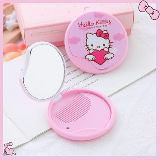 BỘ GƯƠNG LƯỢC KITTY MINI