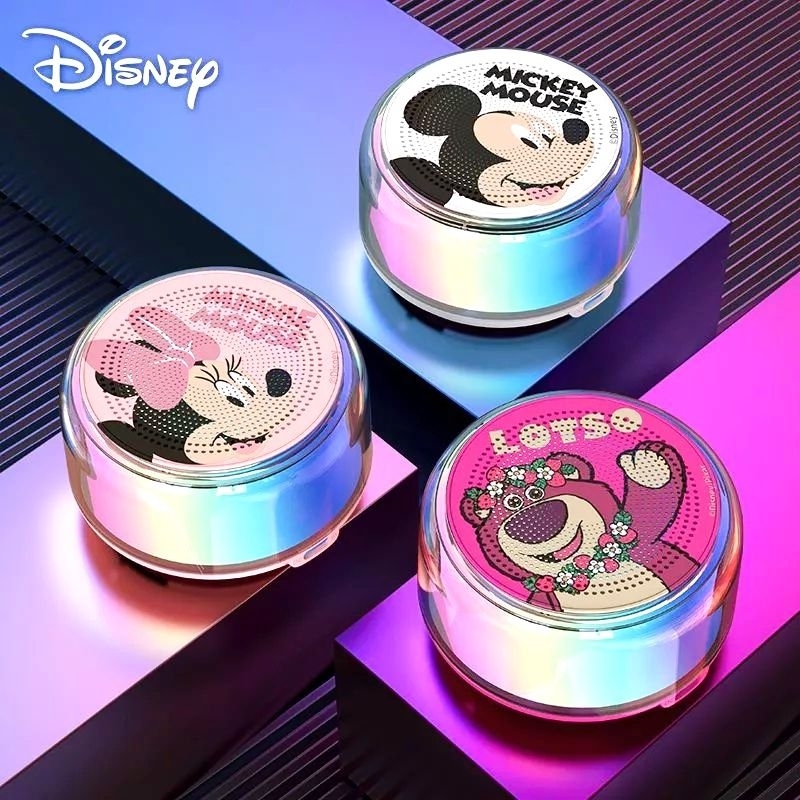 Loa Bluetooth hãng DISNEY . Âm thanh sống động đi cùng đèn sắc màu [ Ảnh thật , hàng sẵn]