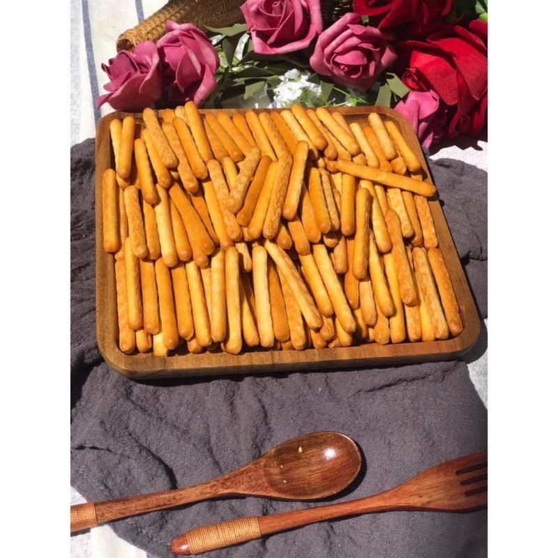 Bánh Qui Đũa Bơ Sữa 250gr Thơm Ngon, Chấm Với Sữa Bao Ngon