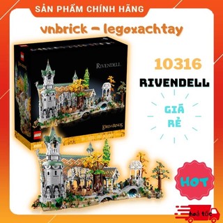 Lego 10316 the lord of the rings: rivendell chúa tể những chiếc nhẫn