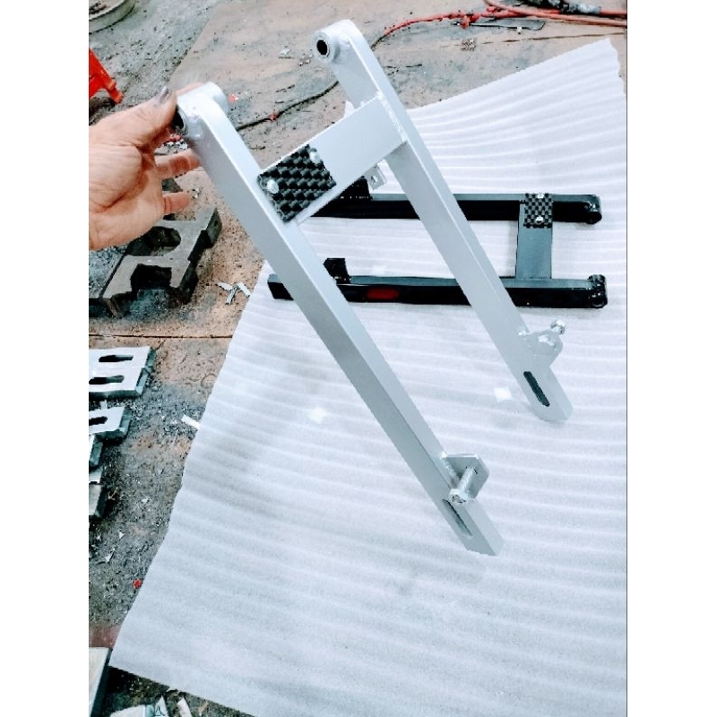 Gắp không phây Wuave nhỏ+Đrim+Cúp, Dài 50cm, Kèm pass tăng sên và óc bắt phuộc nhún