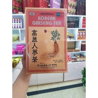 Trà hồng sâm  lingzhi tea Hàn Quốc (100 gói )
