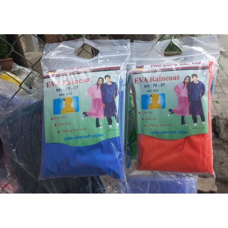 Áo mưa su Phúc Sen