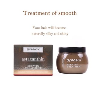 Hấp keratin romacy phục hồi tóc hư tổn 500ml - phục hồi tóc trước và sau khi uốn duỗi nhuộm