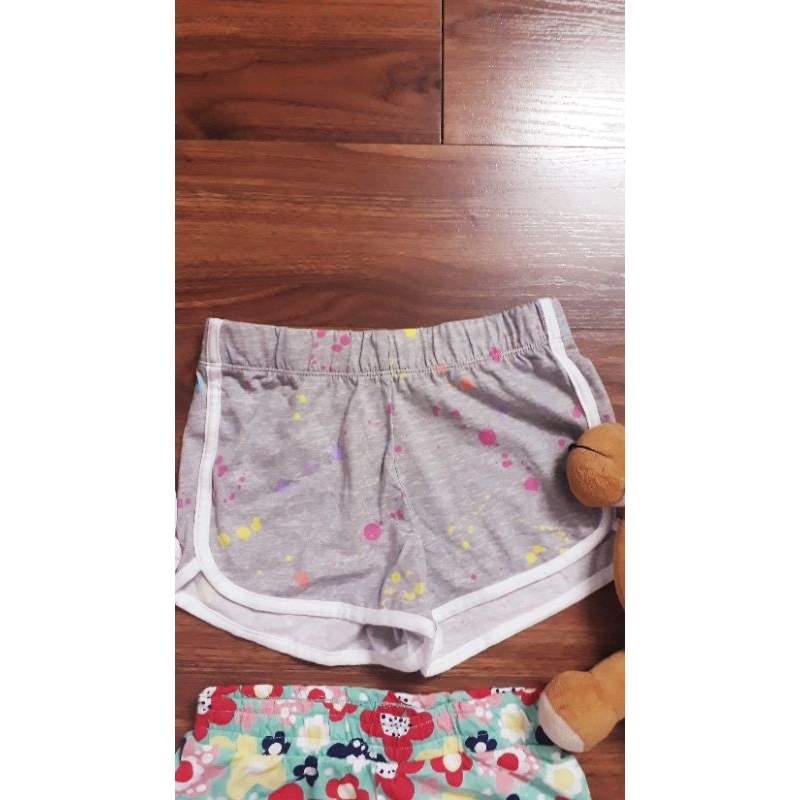 Quần đùi bé gái chất cotton màu sắc dễ thương