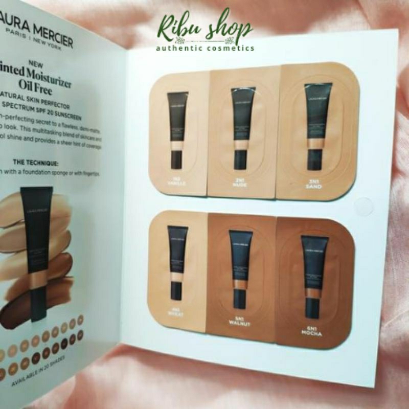 Sample mẫu thử kem nền Laura Mercier 6 ô - Ribu shop