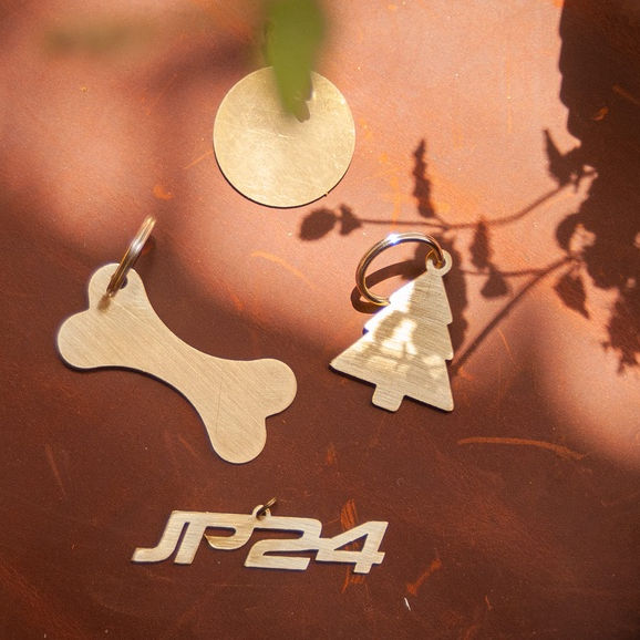 Thẻ Tên Chó Mèo, Tag Tên Thú Cưng, Đồng Nguyên Chất, Khắc Tên Theo Yêu Cầu